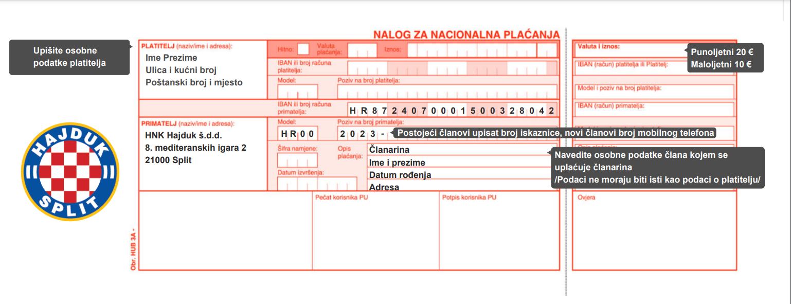 New season tickets now available: benefits for members, gifts, news •  HNK Hajduk Split