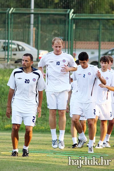 Prvi trening na Poljudu