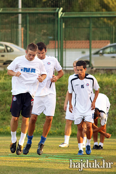 Prvi trening na Poljudu