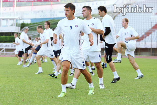 Prvi trening braće Sharbini na Poljudu 