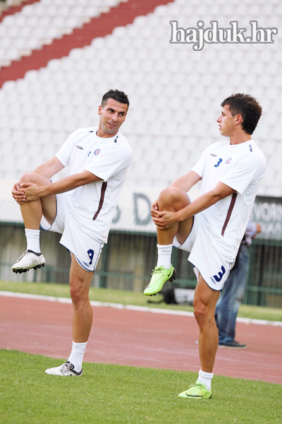 Prvi trening braće Sharbini na Poljudu 