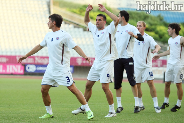 Prvi trening braće Sharbini na Poljudu 