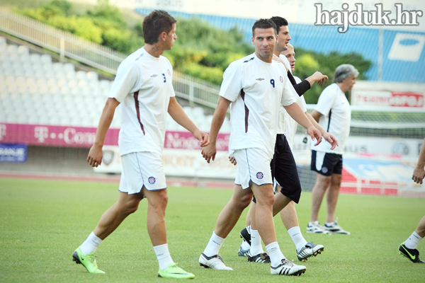 Prvi trening braće Sharbini na Poljudu 