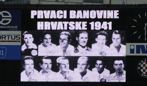 Hajduk primio pehar prvaka Banovine Hrvatske