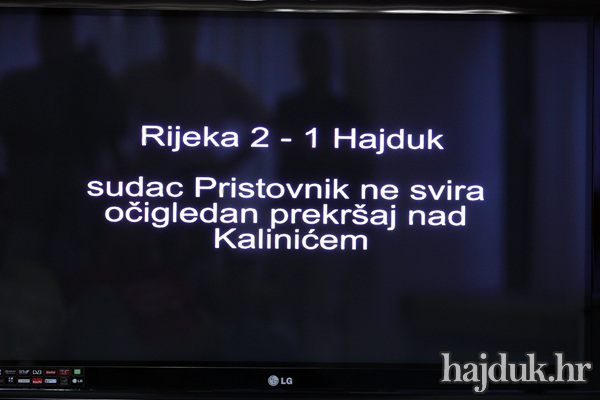 Press uoči Hajduk - Dinamo (B)