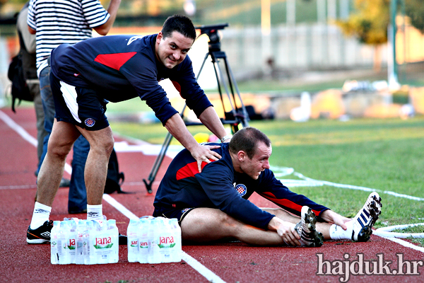 Trening Hajduka uoči Anderlechta