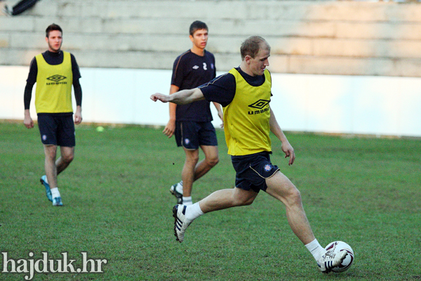 Trening Hajduka uoči Anderlechta