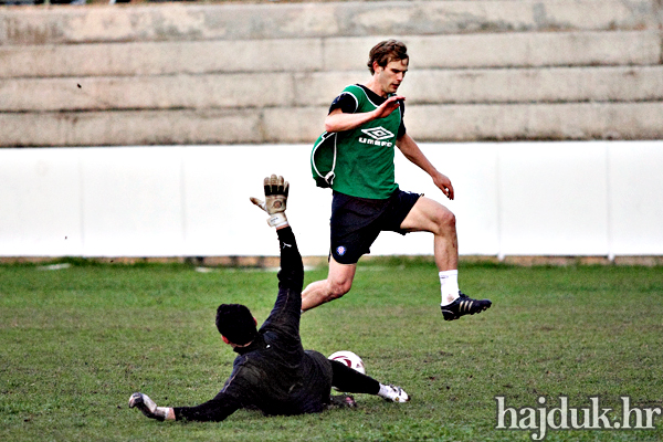 Trening Hajduka uoči Anderlechta