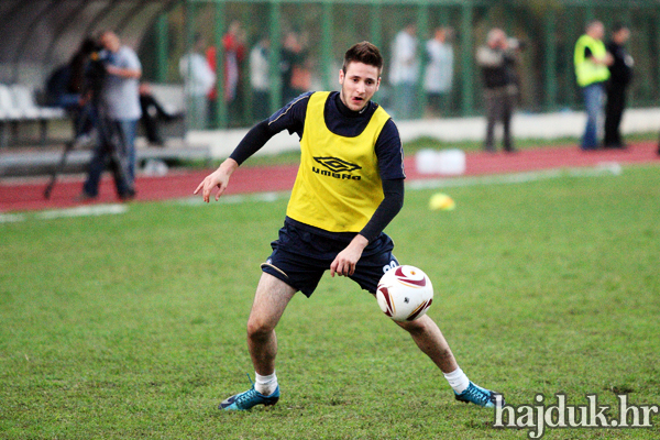 Trening Hajduka uoči Anderlechta