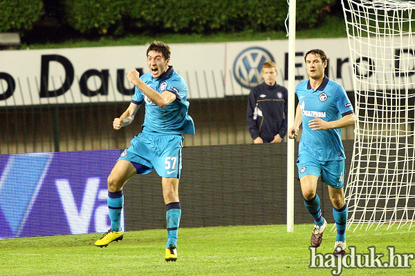 Hajduk - Zenit 2:3