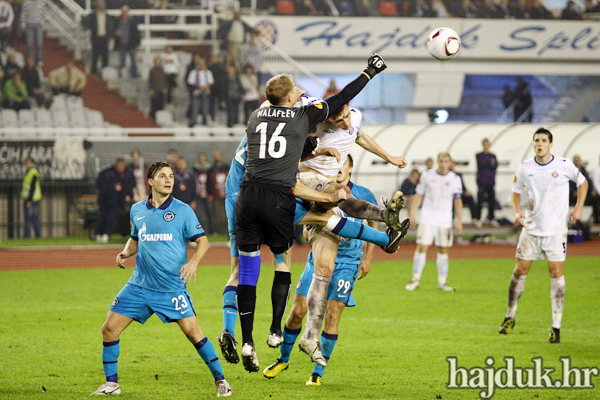 Hajduk - Zenit 2:3