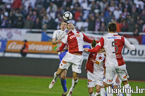 Rođendanska utakmica: Hajduk - Slavia 0:2