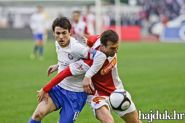 Rođendanska utakmica: Hajduk - Slavia 0:2