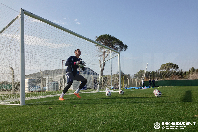 Jutarnji trening, Antalya 21. siječnja