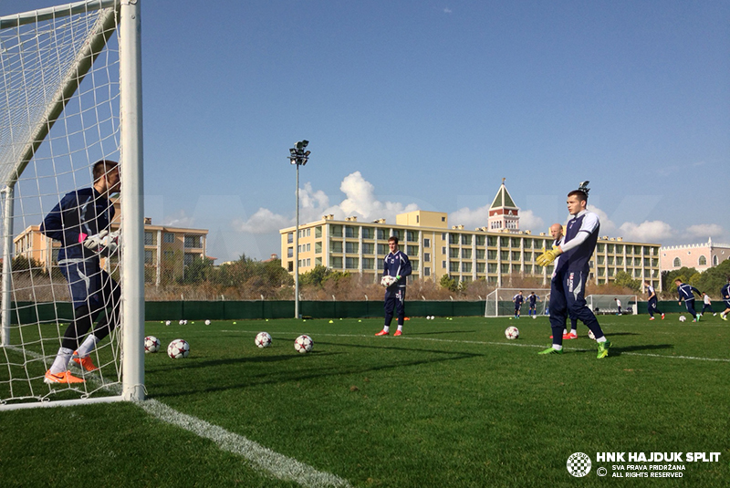 Jutarnji trening, Antalya 21. siječnja