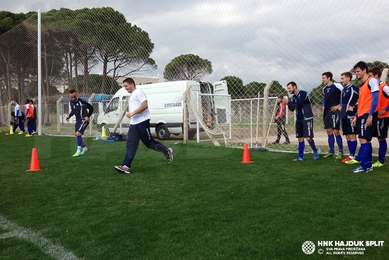 Jutarnji trening, Antalya 22. siječnja