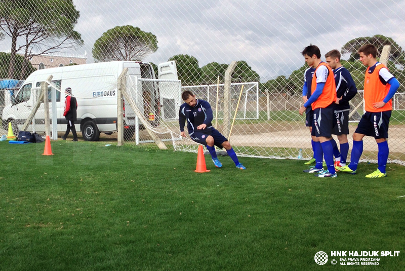 Jutarnji trening, Antalya 22. siječnja