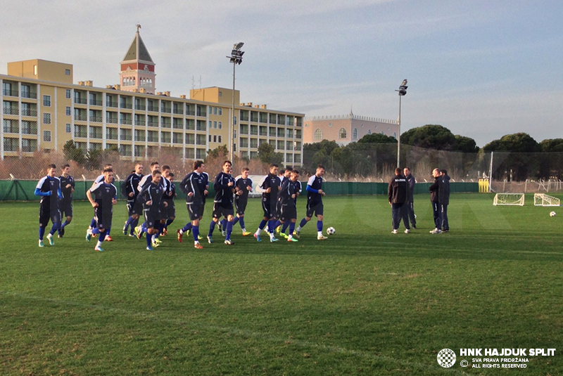 Popodnevni trening, Antalya 24. siječnja