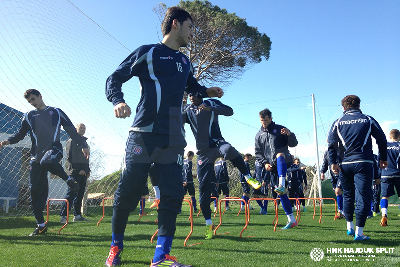 Jutarnji trening, Antalya 29. siječnja