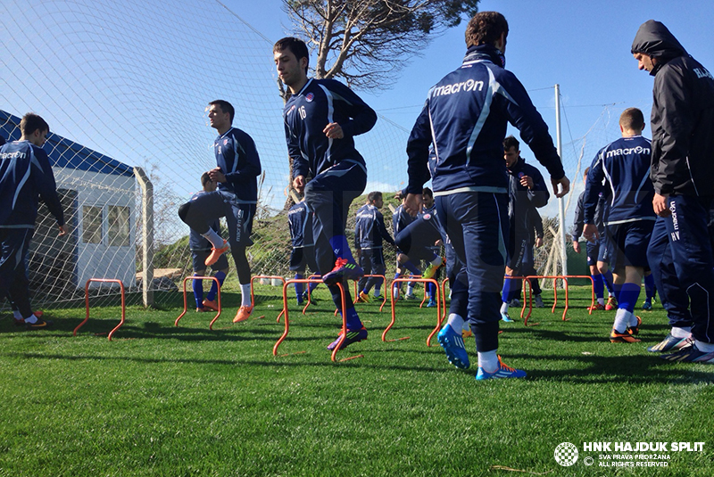 Jutarnji trening, Antalya 29. siječnja