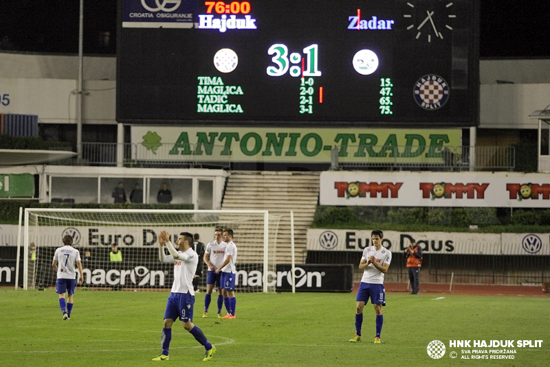 Hajduk - Zadar 3:1