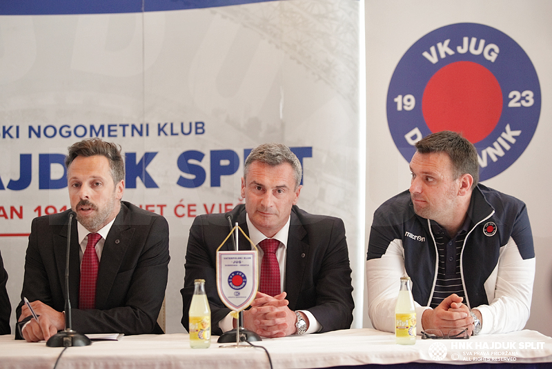 Predstavljena suradnja HNK Hajduk i VK Jug CO