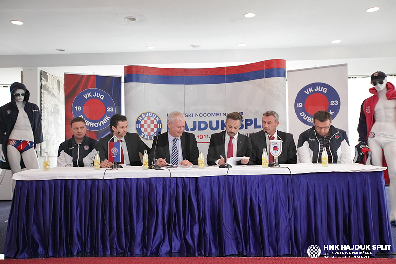 Predstavljena suradnja HNK Hajduk i VK Jug CO