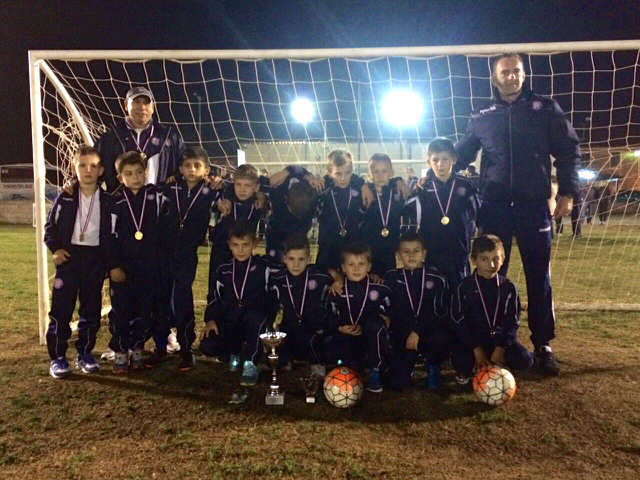 U-8 team won Joso Bego tournament