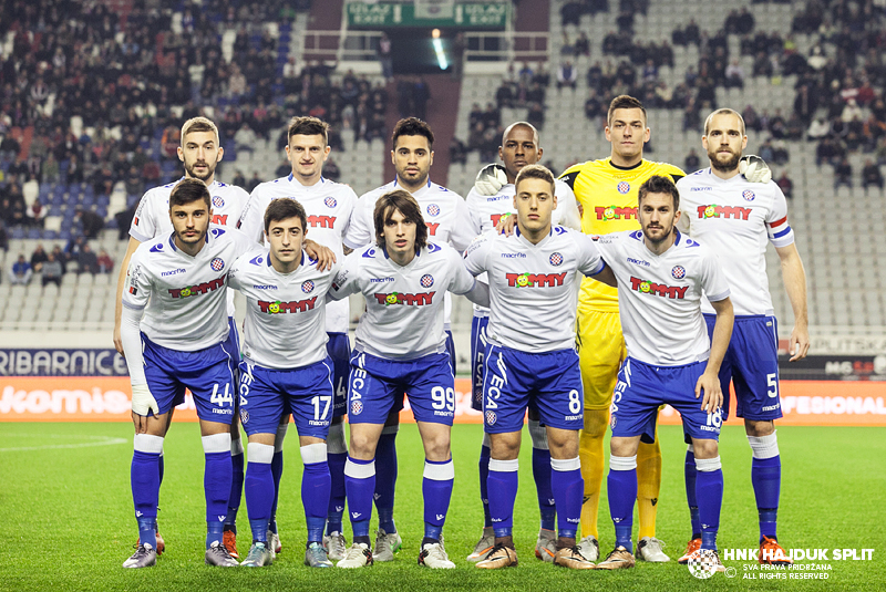 Dajaku scores the first goal for Hajduk Split 