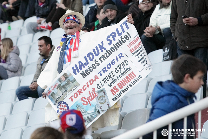 Rijeka, Croatia. 24th May, 2023. Players of Hajduk Split celebrate