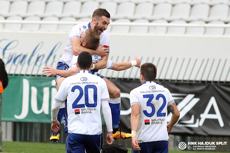 HAJDUK - RIJEKA 1:2 KRAJ! Rijeka uzela velika tri boda na Poljudu! Labrović  junak Bijelih! - Novi list