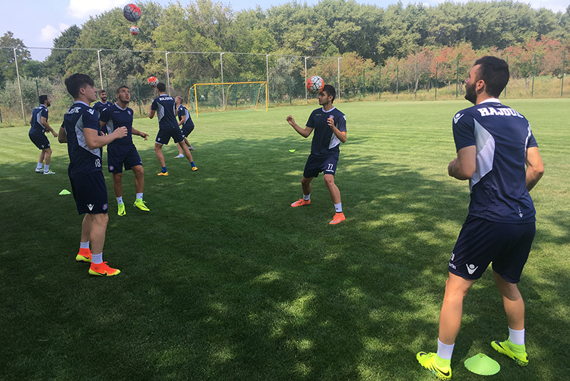 Aktivacijski trening Hajduka u Oleksandriji