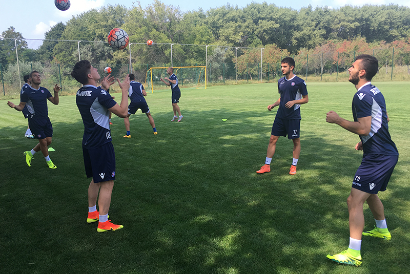 Aktivacijski trening Hajduka u Oleksandriji