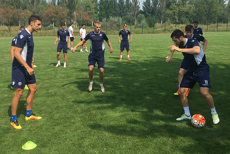 Aktivacijski trening Hajduka u Oleksandriji