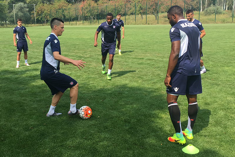 Aktivacijski trening Hajduka u Oleksandriji