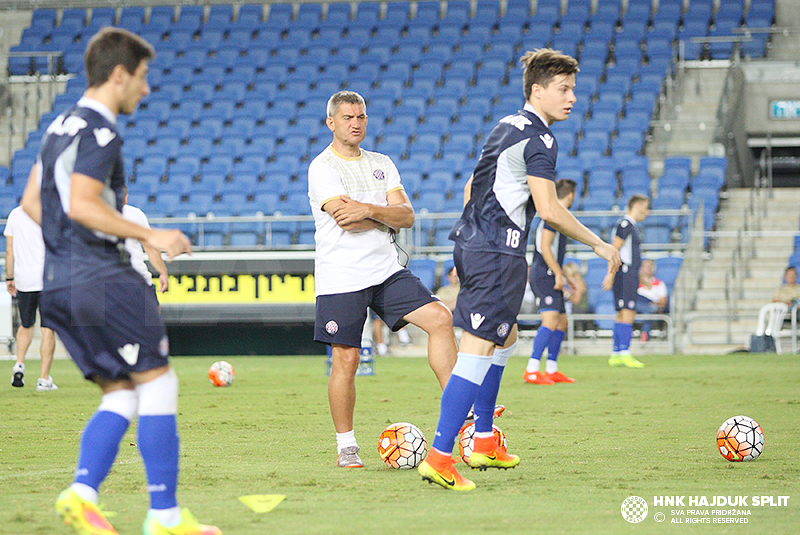 Službeni trening na Netanya Stadiumu