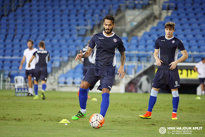 Službeni trening na Netanya Stadiumu