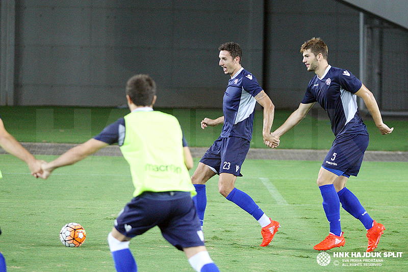 Službeni trening na Netanya Stadiumu