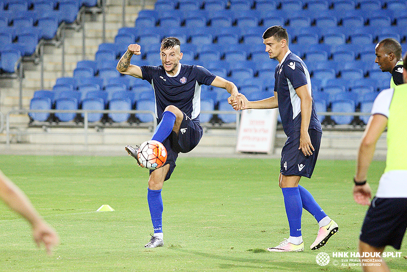 Službeni trening na Netanya Stadiumu