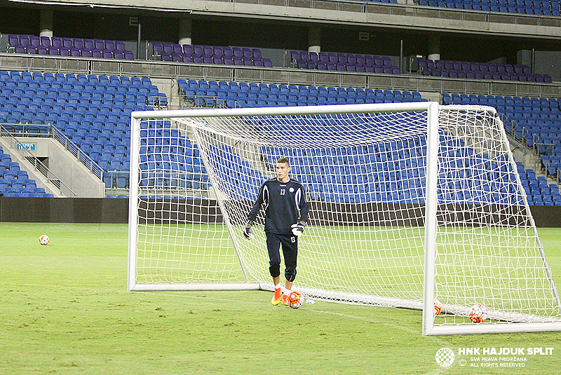 Službeni trening na Netanya Stadiumu