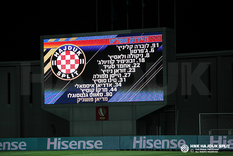 Netanya: Maccabi Tel-Aviv - Hajduk 2:1