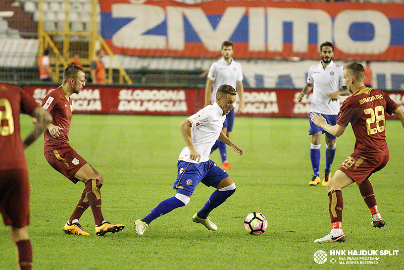 Poljud: Hajduk - Rijeka 2:4