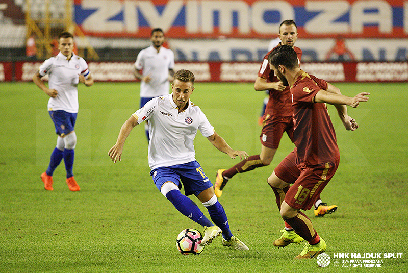 Poljud: Hajduk - Rijeka 2:4