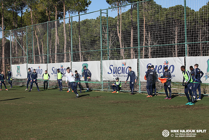 Belek, day 10: Morning training