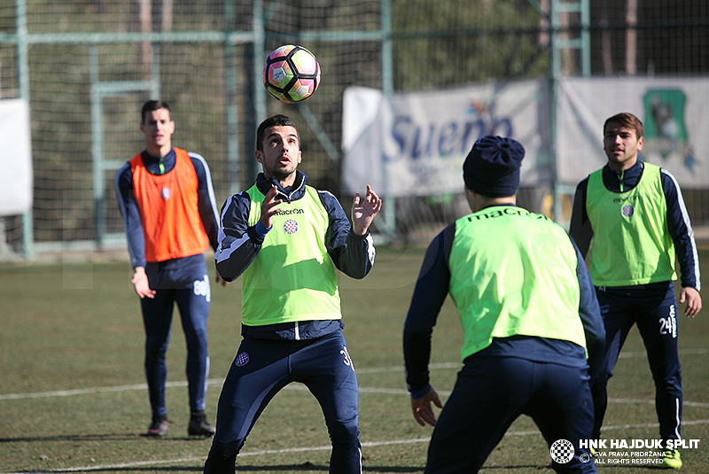 Belek, day 10: Morning training