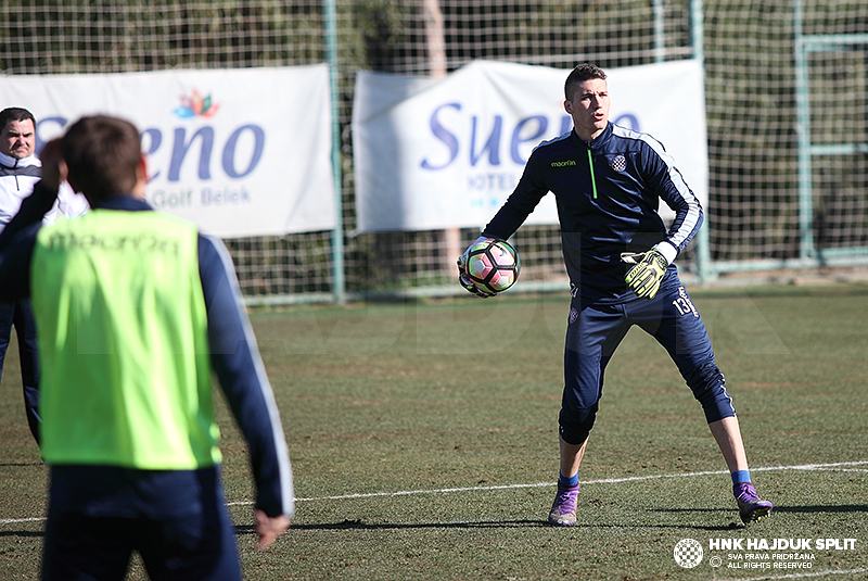 Belek, day 10: Morning training