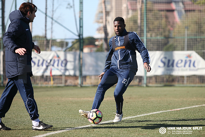 Belek, day 10: Morning training