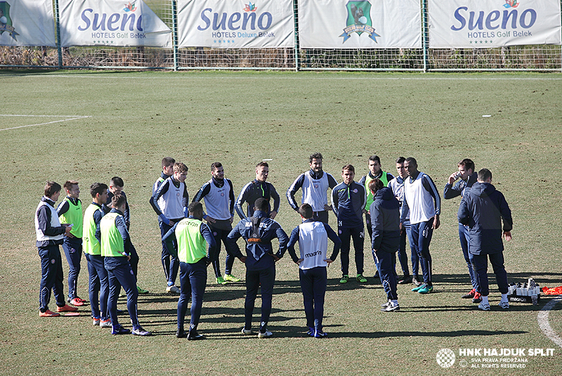 Belek, day 10: Morning training