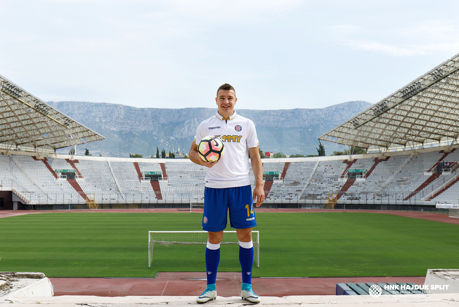 Hajduk Split Home football shirt 2011 - 2012.