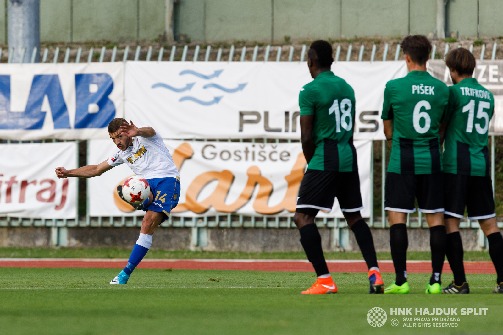 Velenje: Rudar - Hajduk 2:2